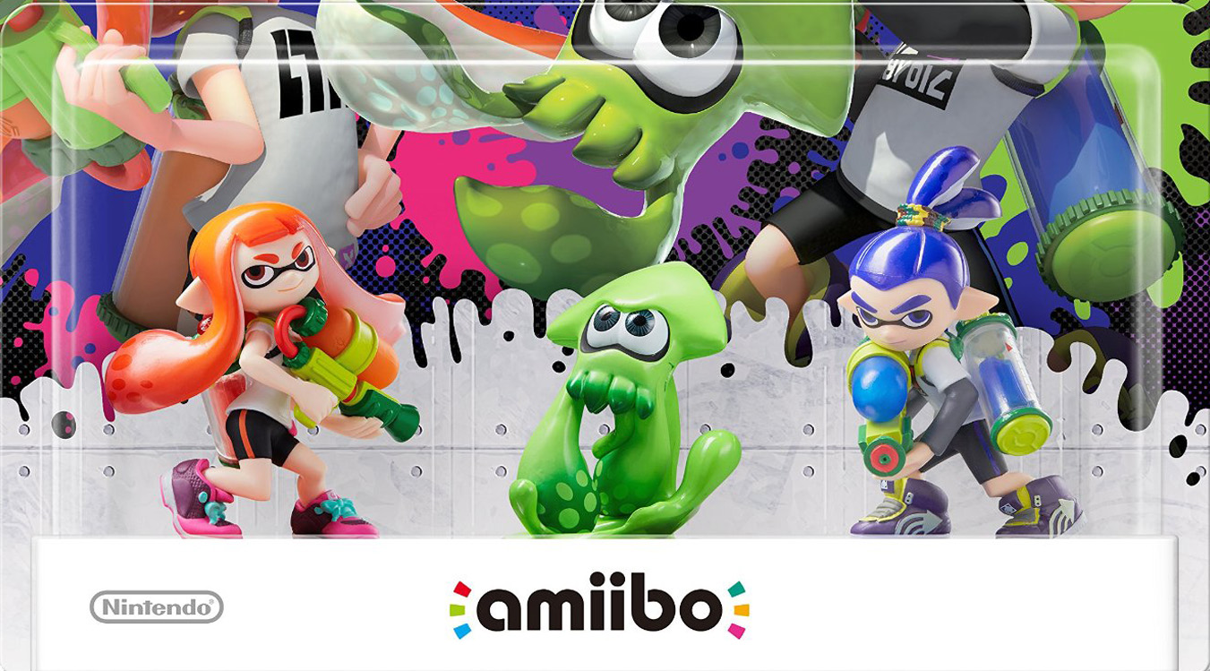 Splatoon Nintendo 3 Amiibo EGLA