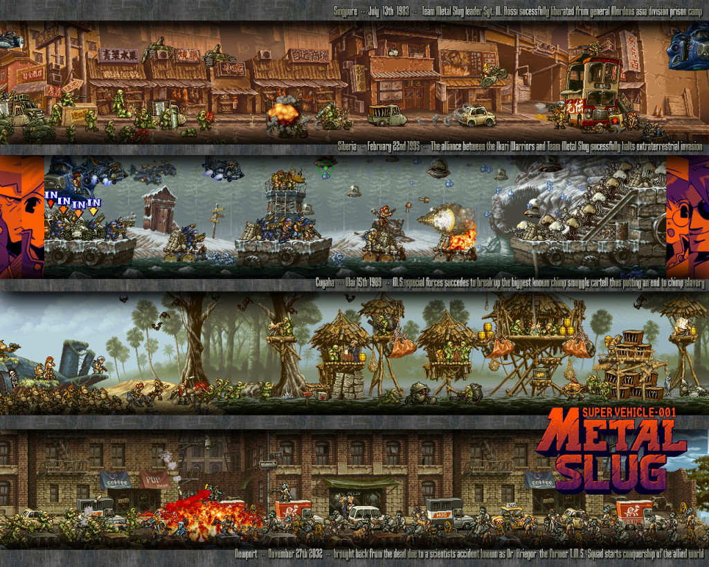 Metal Slug wallpaper EstadoGamerLA