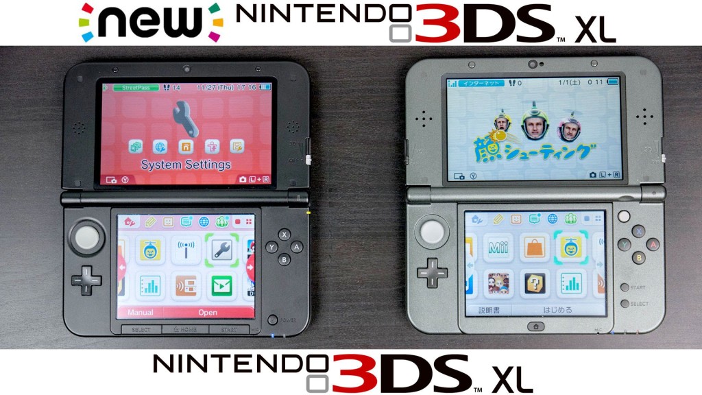 3DS xl new 3ds xl comparacion