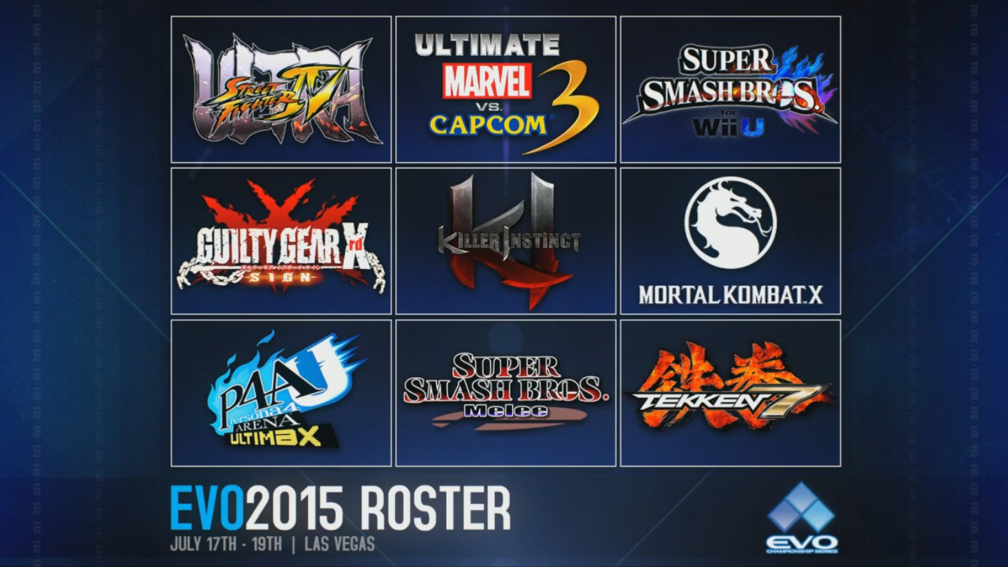 Evo 2015 juegos