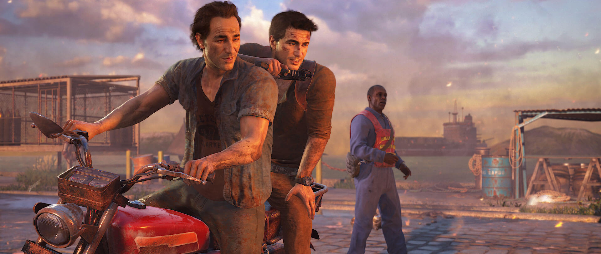 Uncharted 4 Nathan Drake Sam EGLA