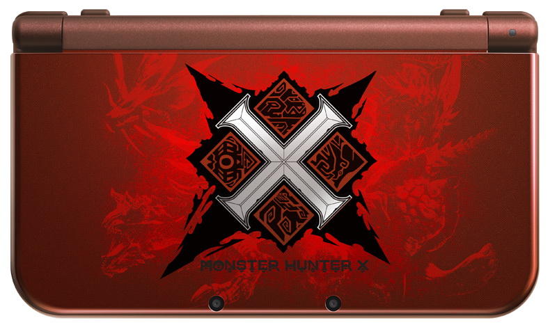 new nintendo 3ds xl Monster Hunter X