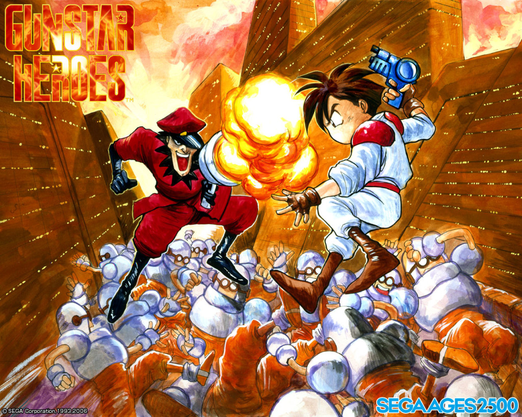 3d sega remaster gunstar heroes