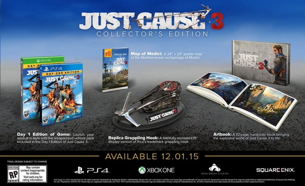 Just Cause 3 collectors edition