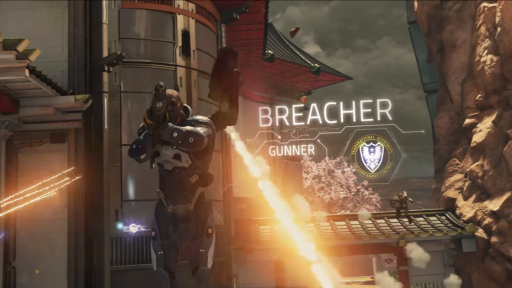 Law breakers Breacher Gunner