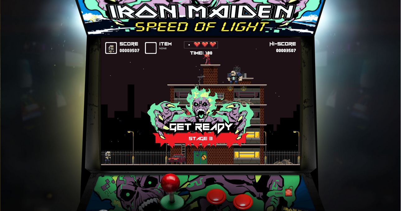 Iron Maiden Speed of Light juego