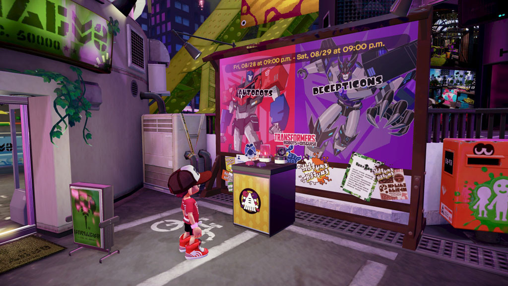 Splatoon Transformers