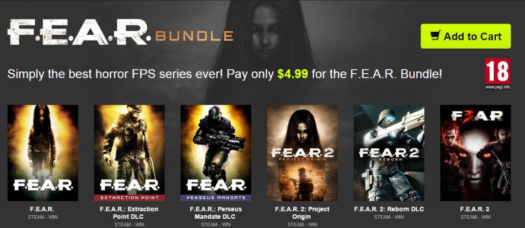 Steam Ofertas Paquete F.E.A.R.