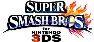 Super Smash bros. for 3DS logo