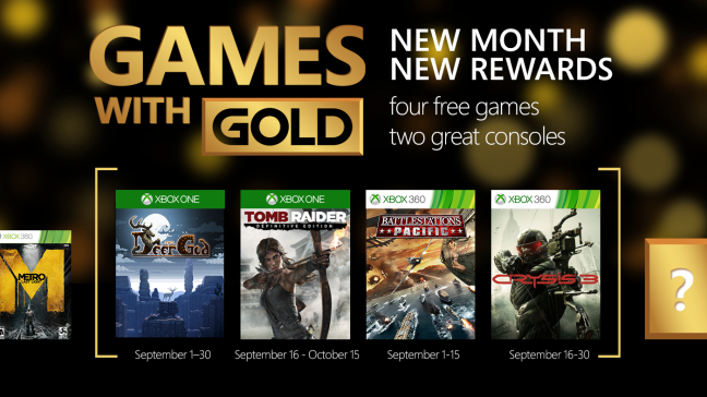 games with gold de setiembre 2015