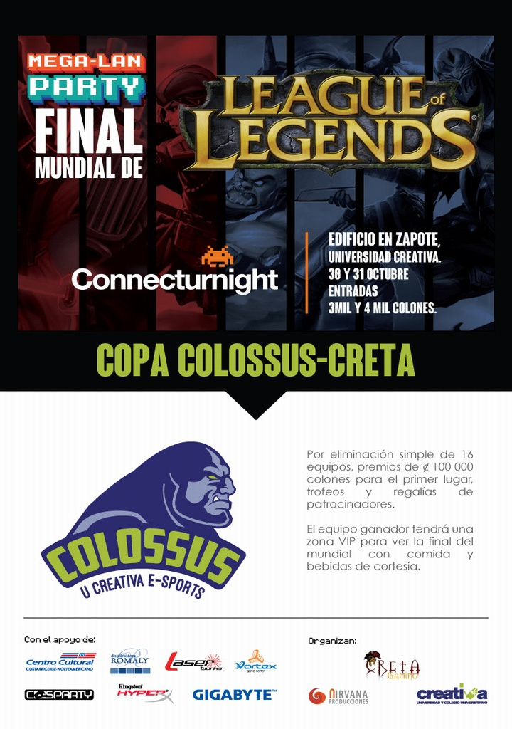 Connecturnight – COPA COLOSSUS CRETA