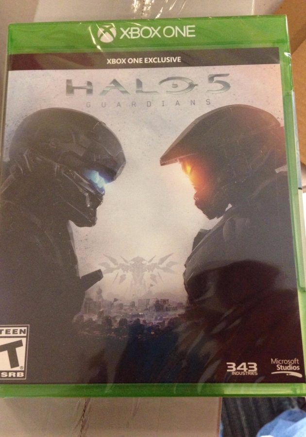 Halo 5 Guardians caja boxart