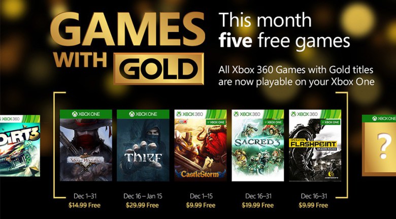 games with gold diciembre 2015