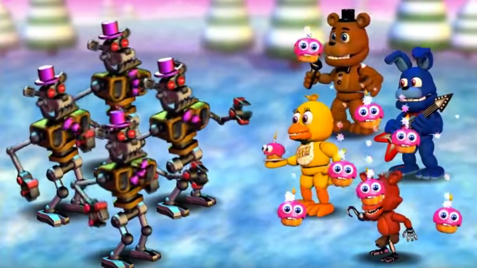 Five Nights at freddy's world fnaf world