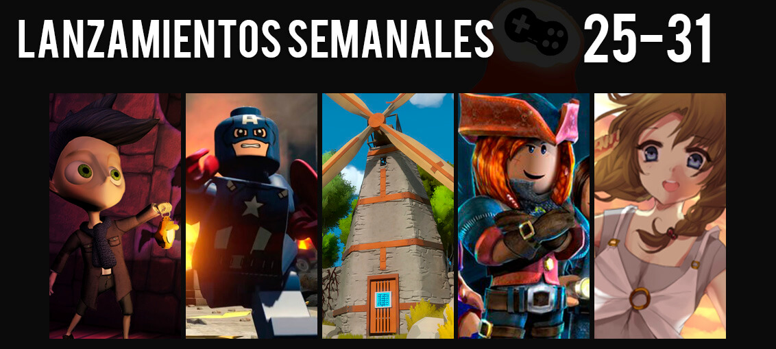 Lanzamientos semanales 25-31 EGLA