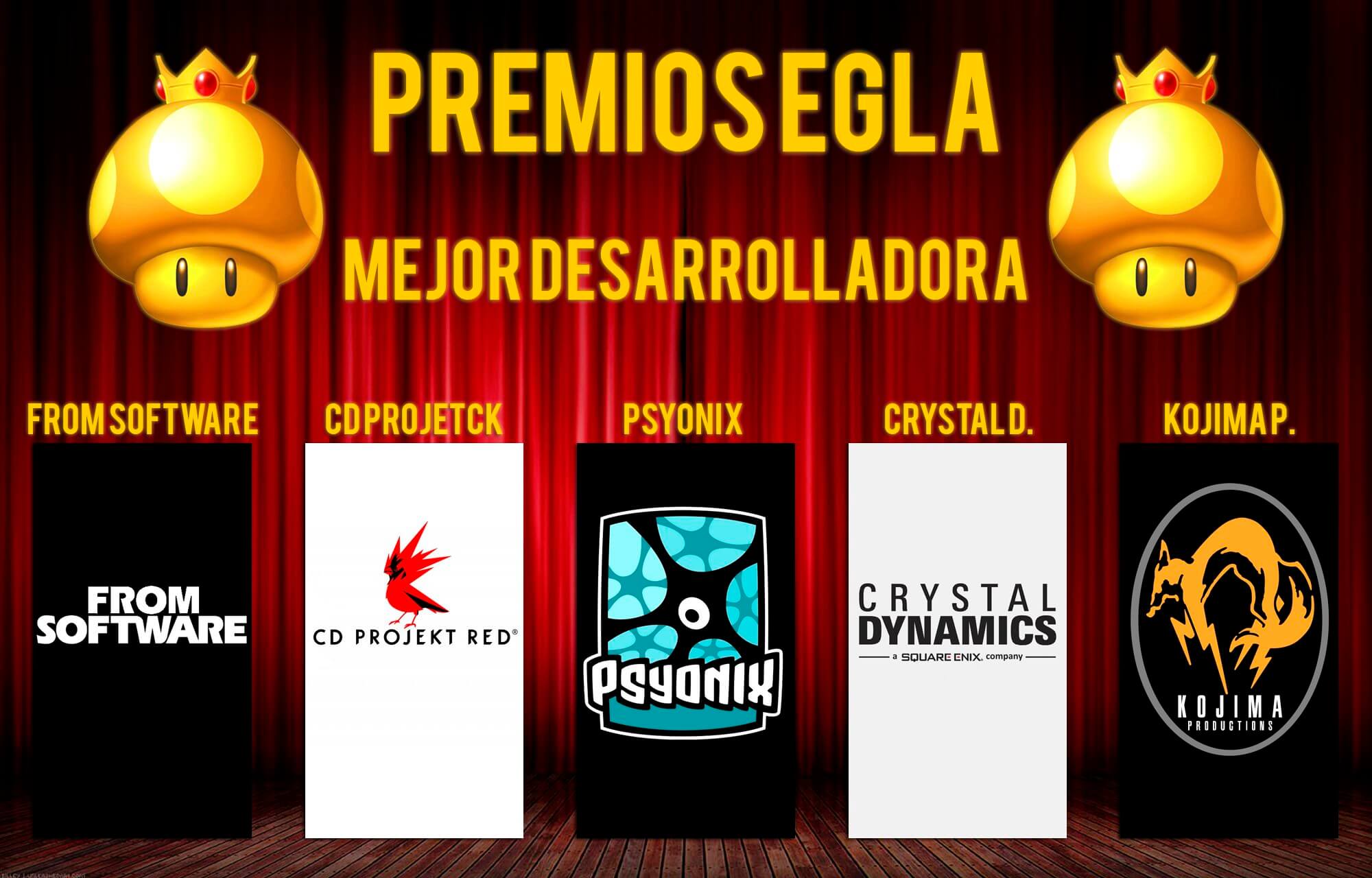 Premios EGLA 2015 Mejor Desarrolladora