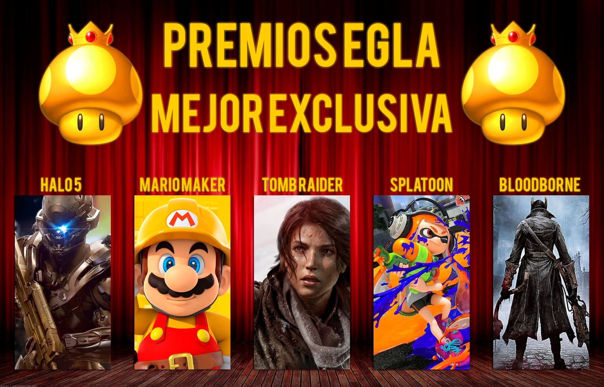 Premios EGLA 2015 Mejor Exclusiva del 2015