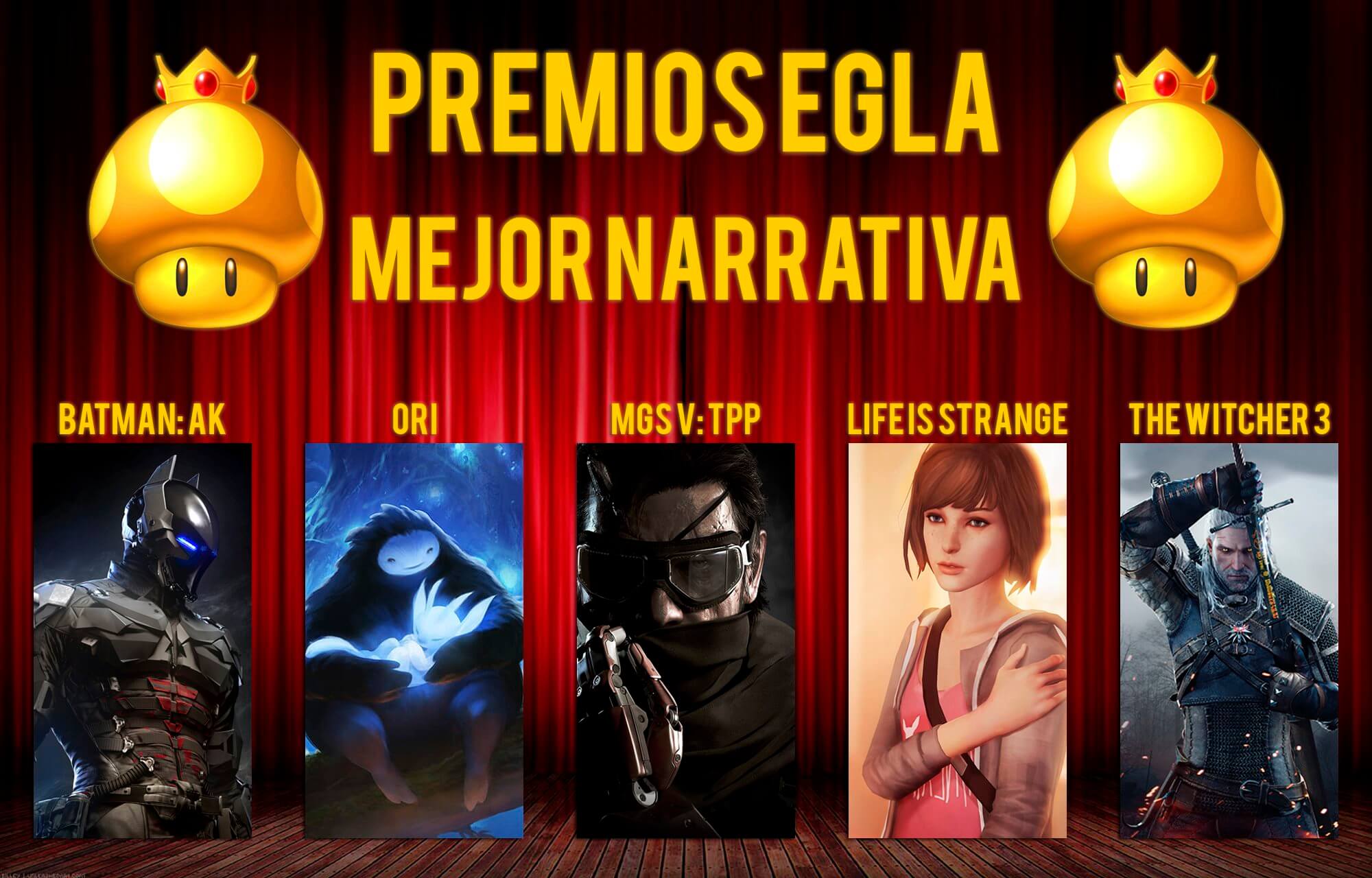 Premios EGLA 2015 Mejor Narrativa