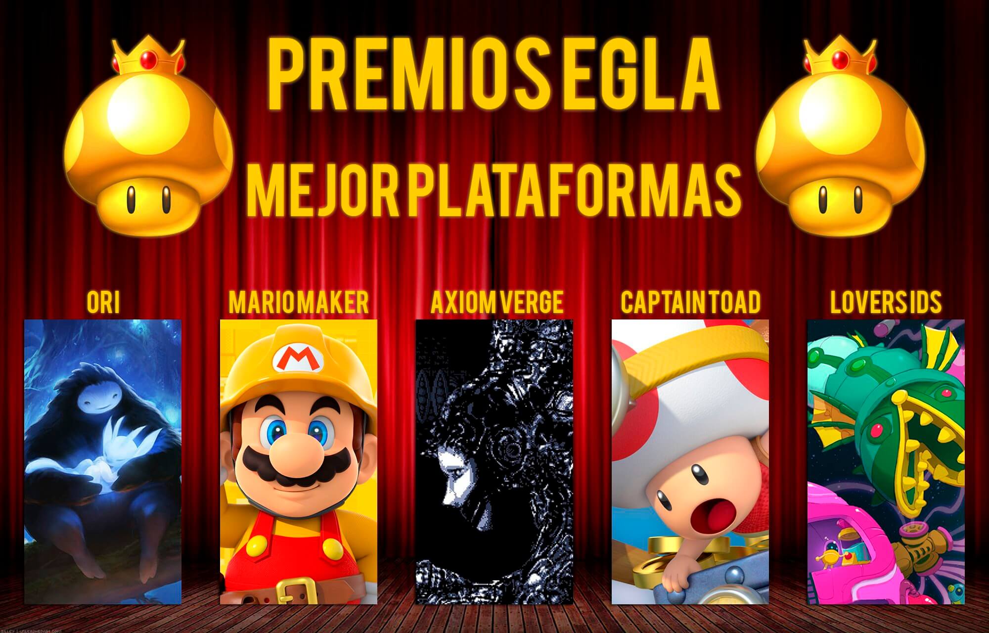 Premios EGLA 2015 Mejor Juego de Plataformas