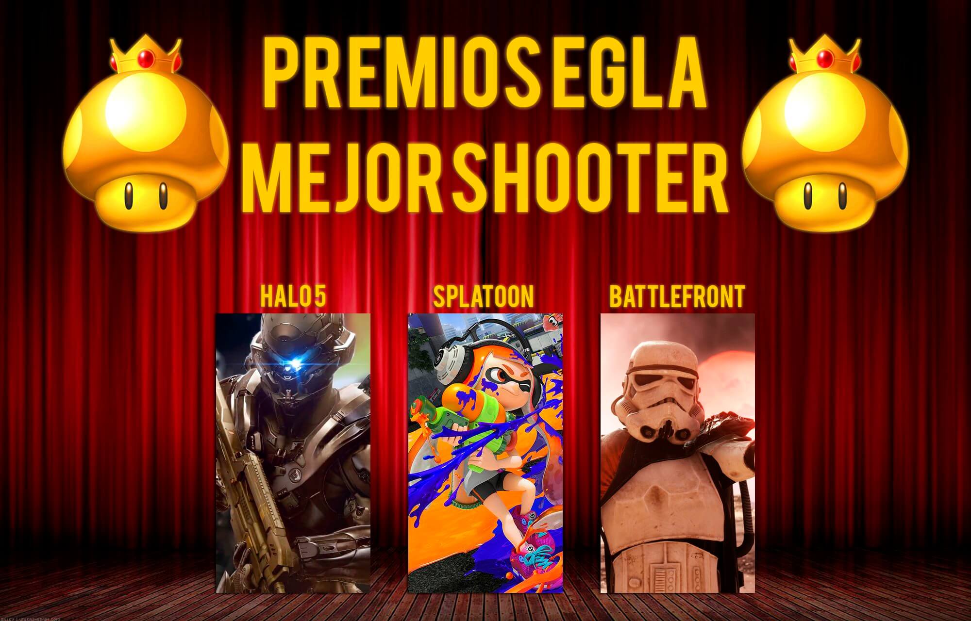 Premios EGLA 2015 Mejor Shooter