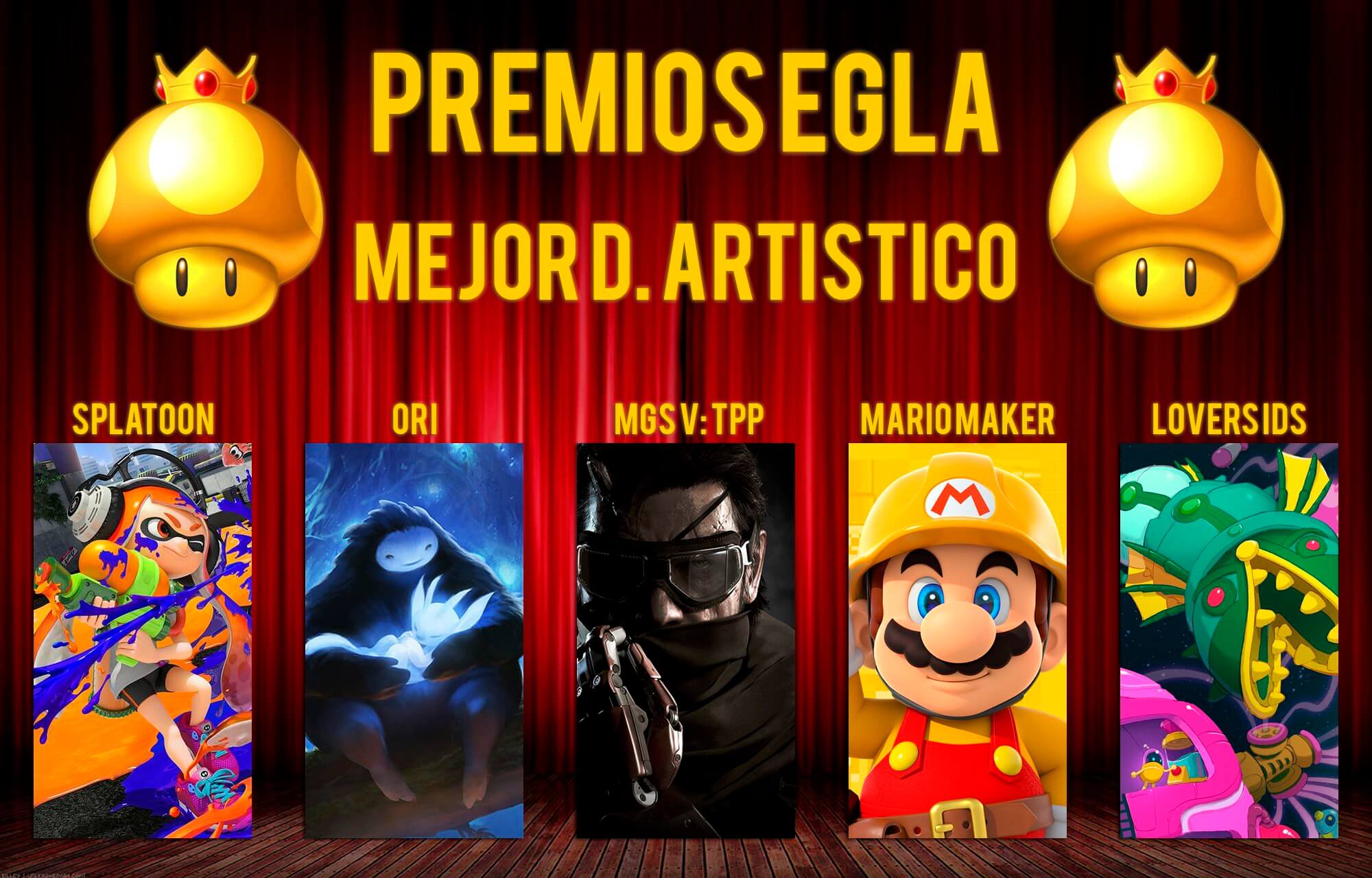 Premios EGLA 2015 Mejor diseño artístico