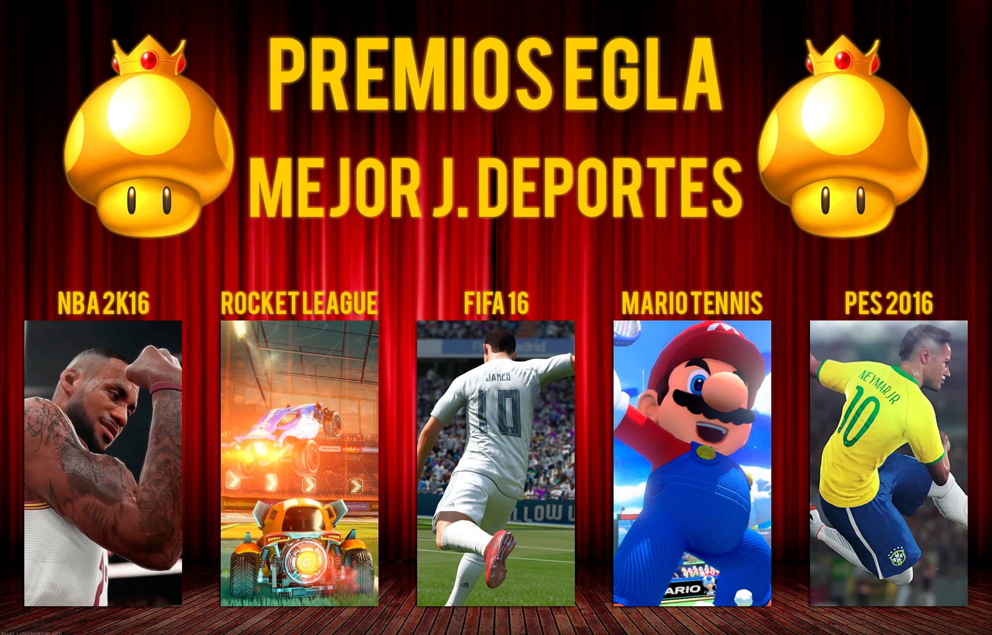 Premios EGLA 2015 Mejor Juego de Deportes