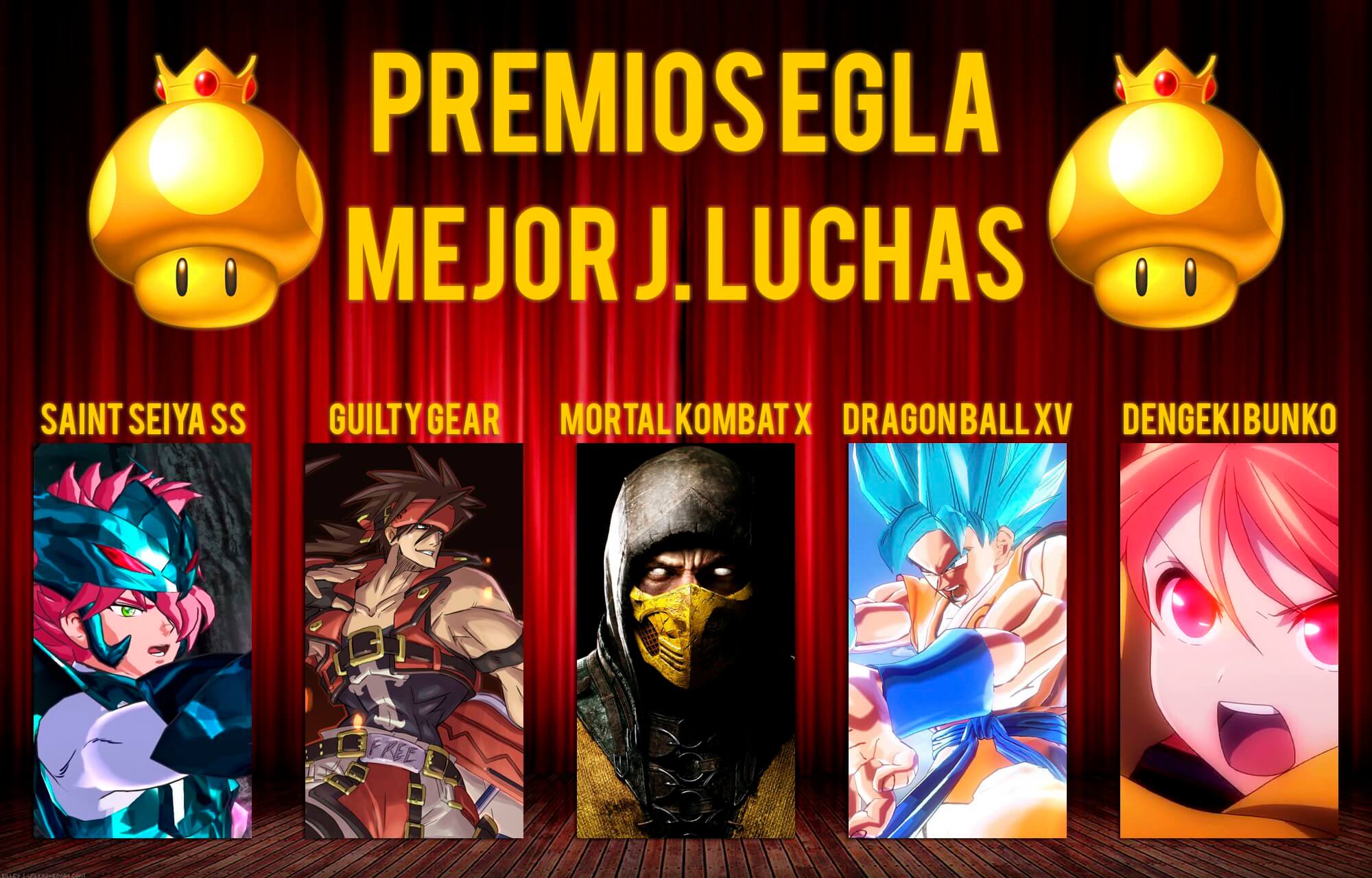 Premios EGLA 2015 Mejor juego de Luchas