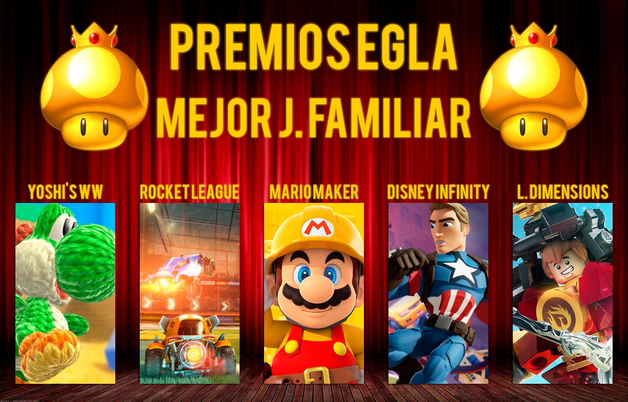 Premios EGLA 2015 Mejor Juego Familiar