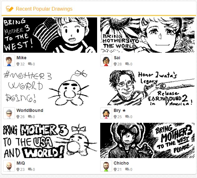 Mother 3 miiverse port