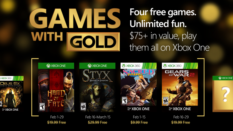 games with gold febrero 2016