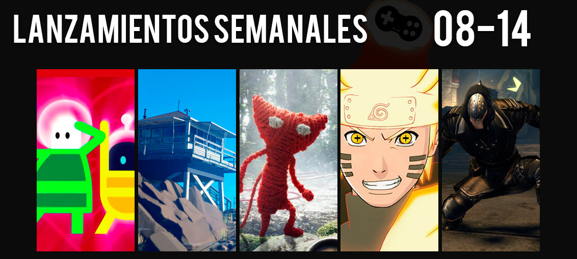 Lanzamientos semanales 08-14 EGLA