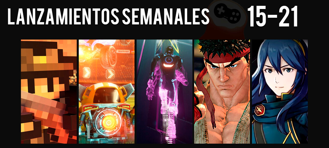 Lanzamientos semanales 15-21 EGLA