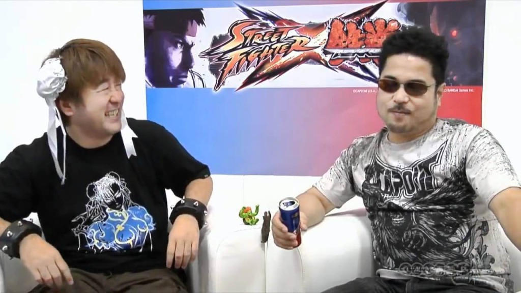 Street Fighter Yoshinori Ono y Katsuhiro harada