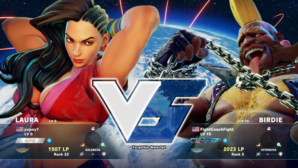 Street Fighter V modo en línea 2