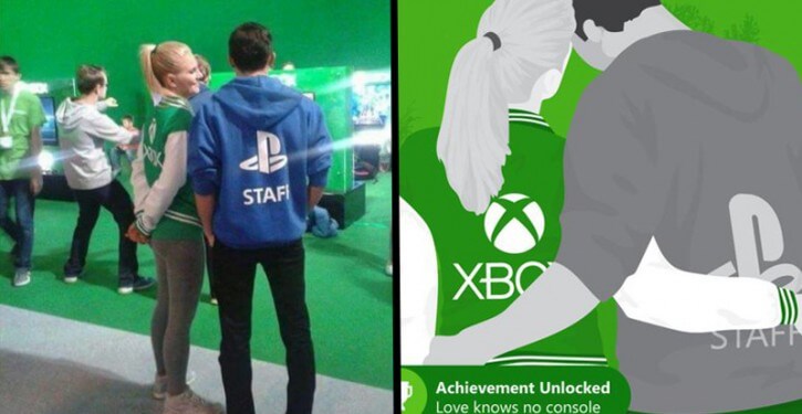 Xbox Playstation love