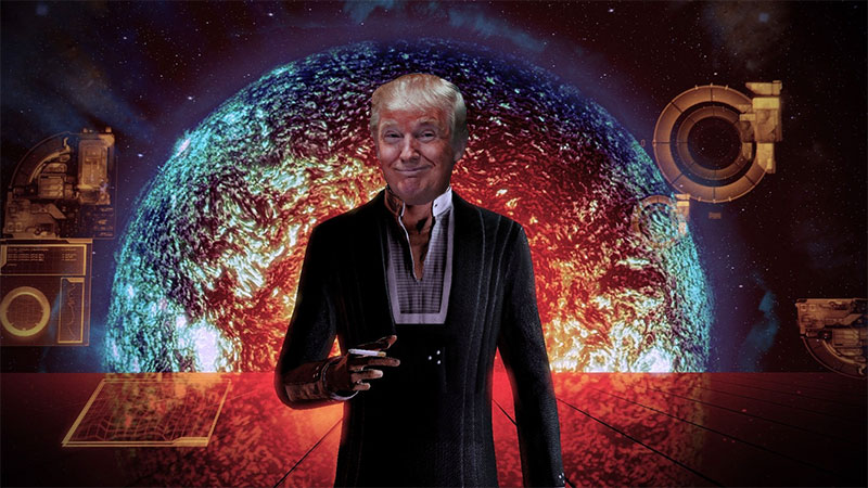 Mass effect donald trump es el hombre ilusorio