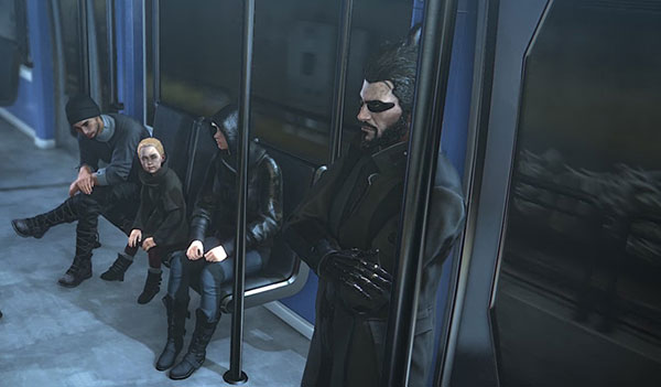 Deus Ex: Mankind Divided - Tren