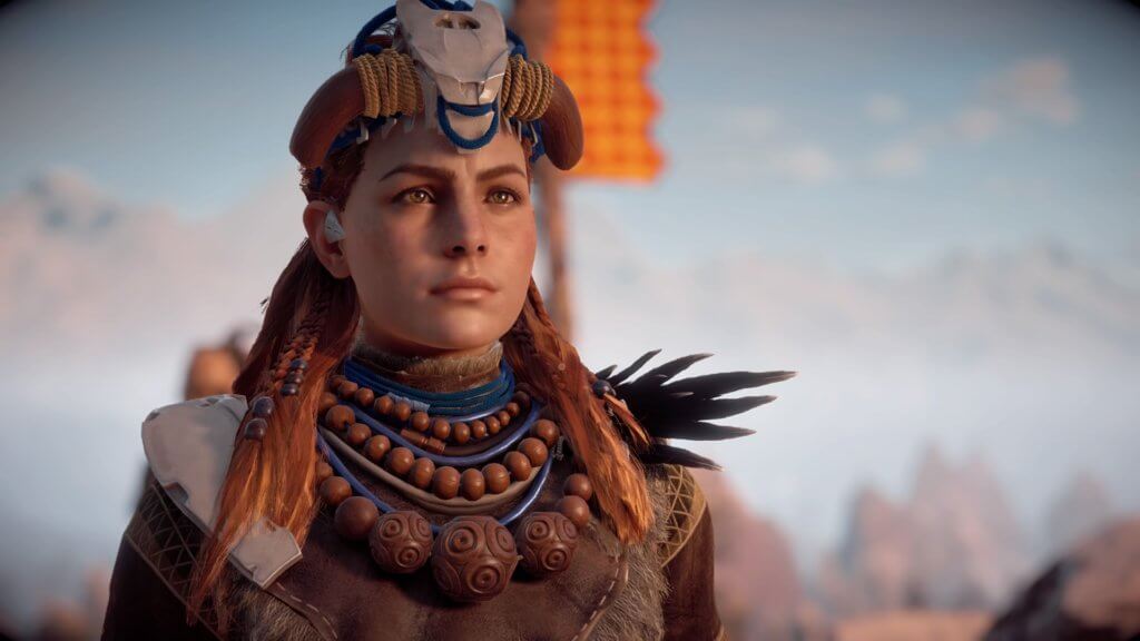 Horizon Zero Dawn - Rostro de Aloy