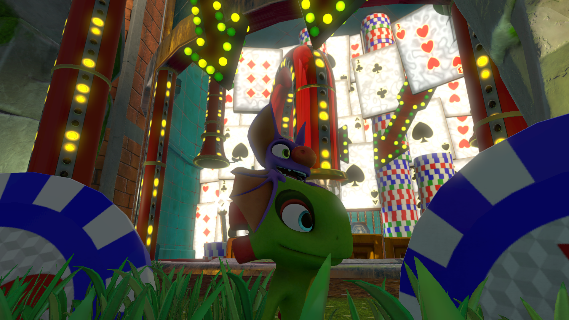 Yooka y Laylee en el Casino Capital