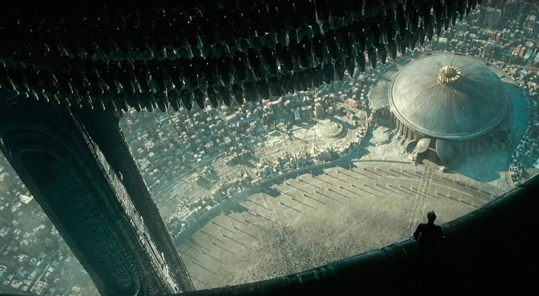 Alien covenant - vista panorámica civilización