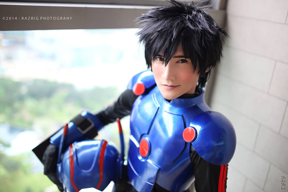 Cosparty 2017 - Liui en su cosplay de Hiro Hamada del filme de Pixar Big Hero 6