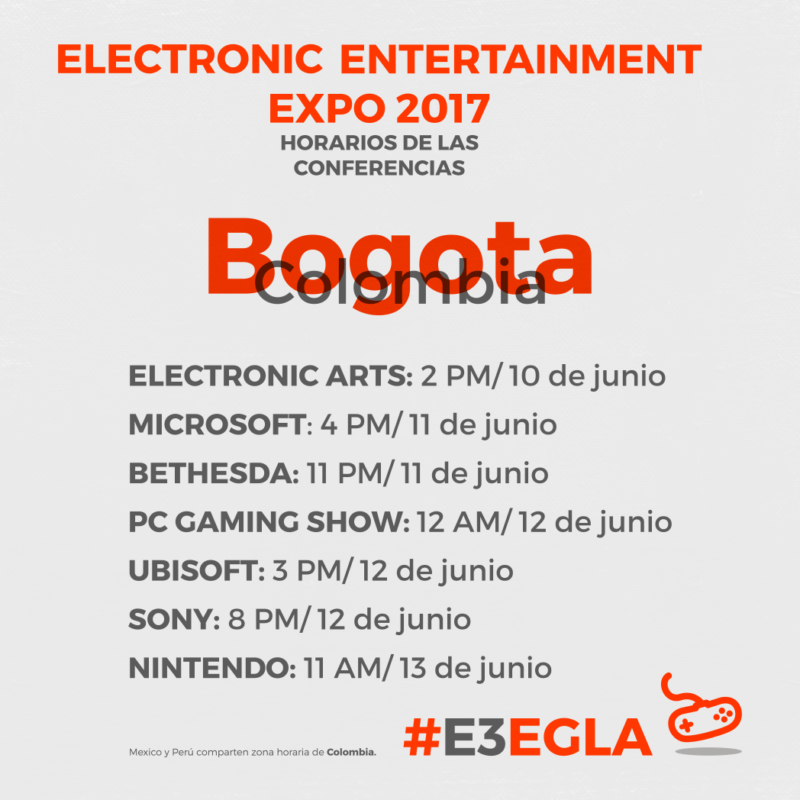 Bogota E3 2017 CUADRADO