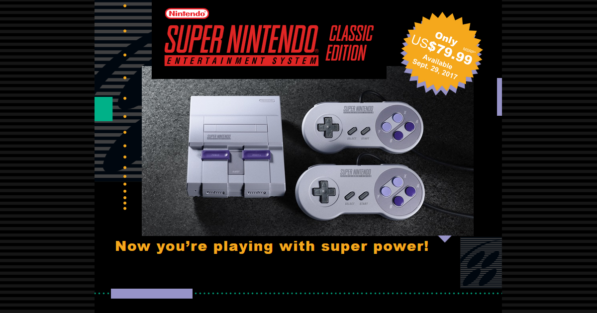 SNES Classic Edition fb