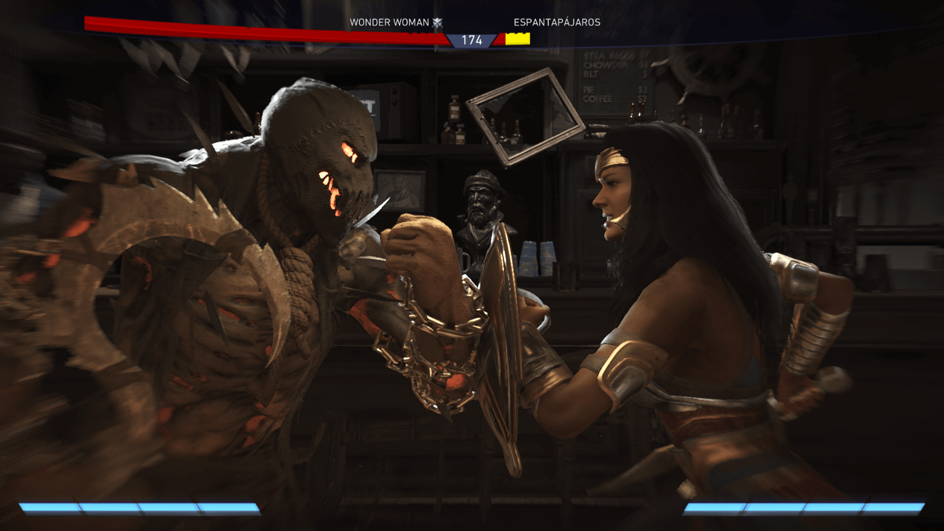 Injustice™ 2 - Pose de enfrentamiento Scarecrwo vs Wonder Woman