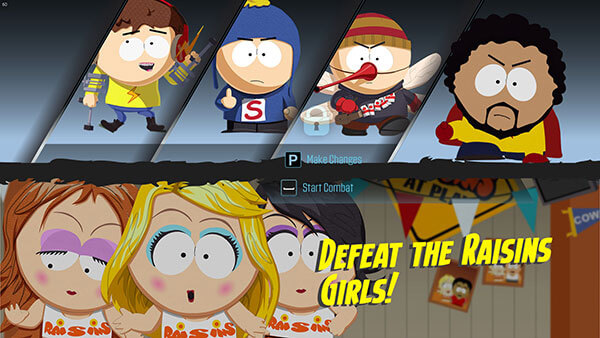 South Park: The Fractured But Whole - Alineación