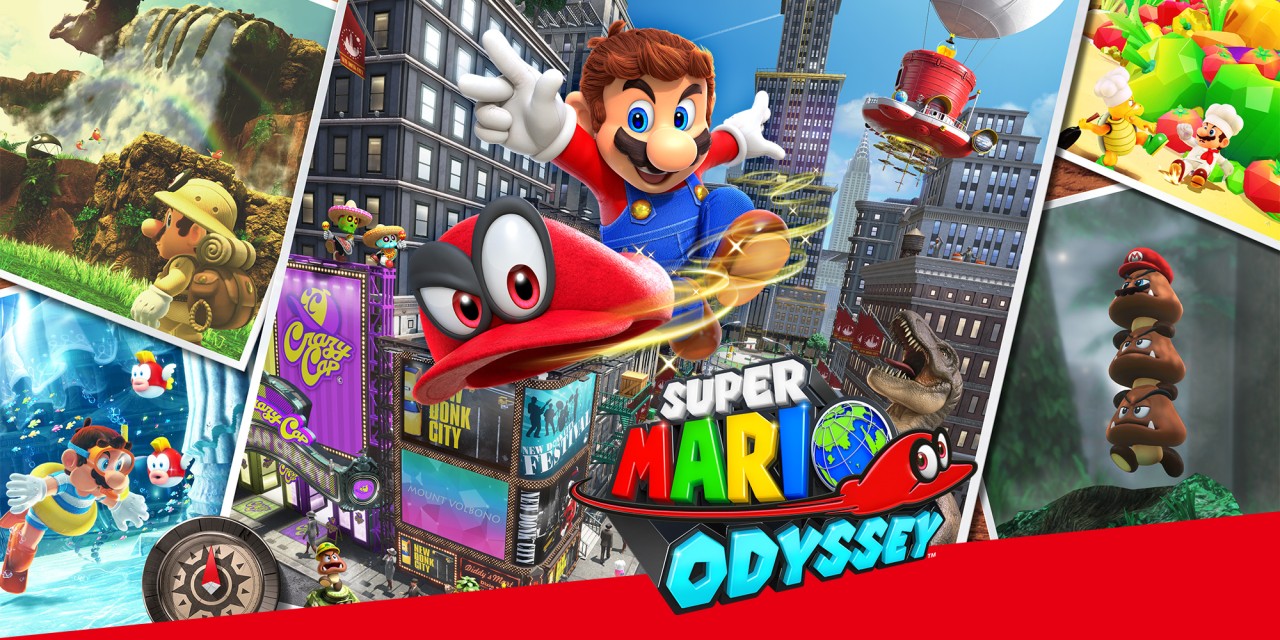 Super Mario Odyssey portada