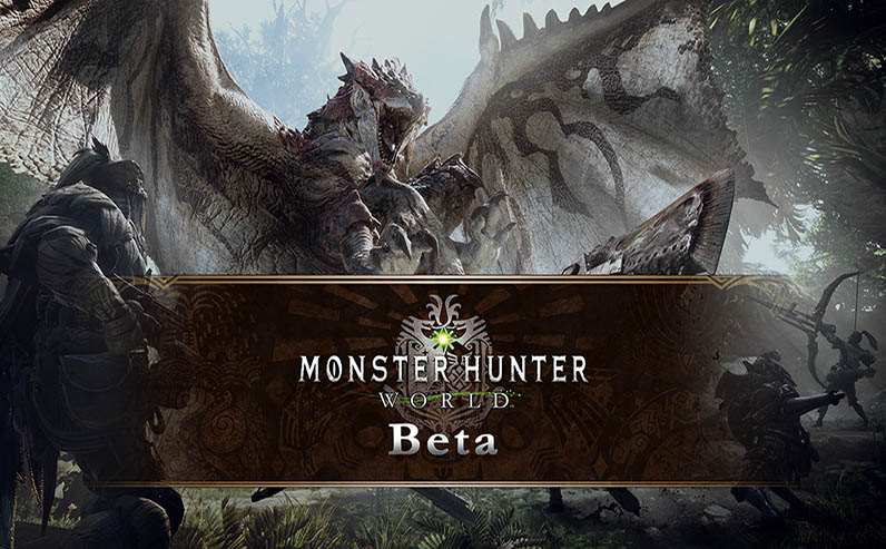 Monster Hunter World Beta egla