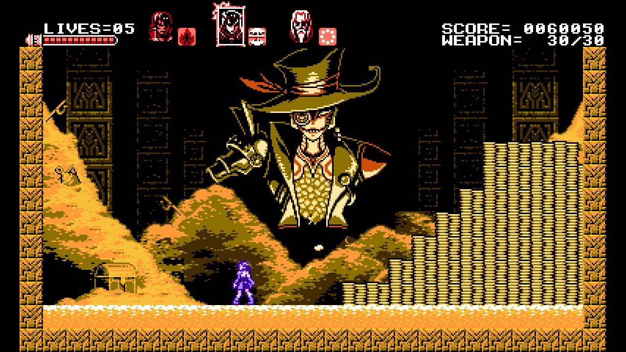 Bloodstained curse of the moon_jefe