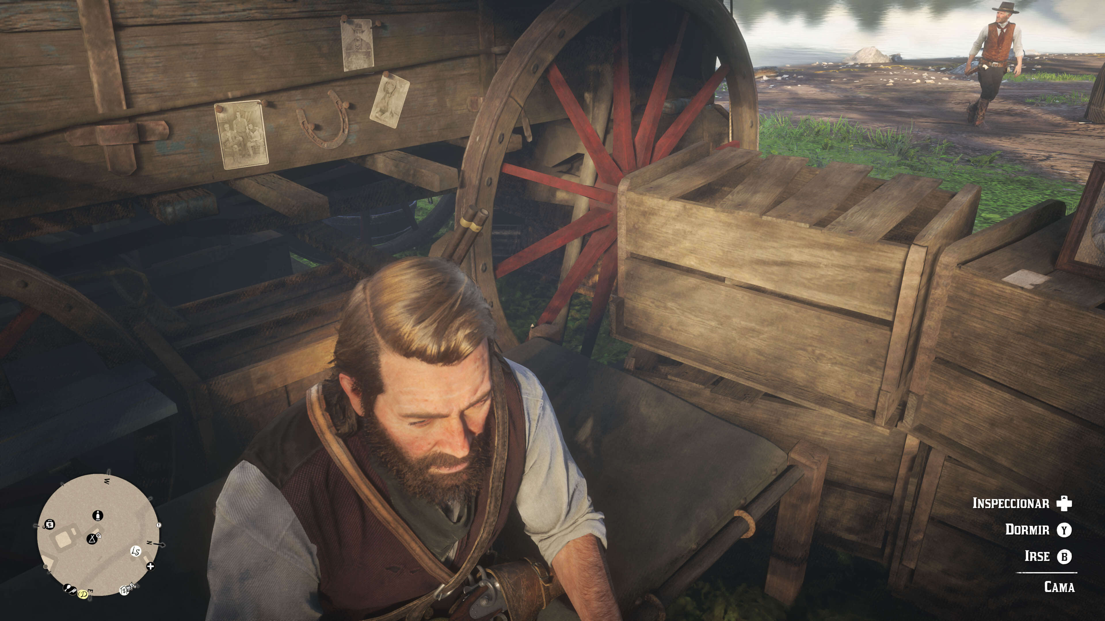 Red Dead Redemption 2_arthur duermiendo o cansado