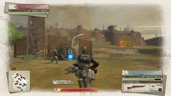 Valkyria Chronicles 4 - Combate